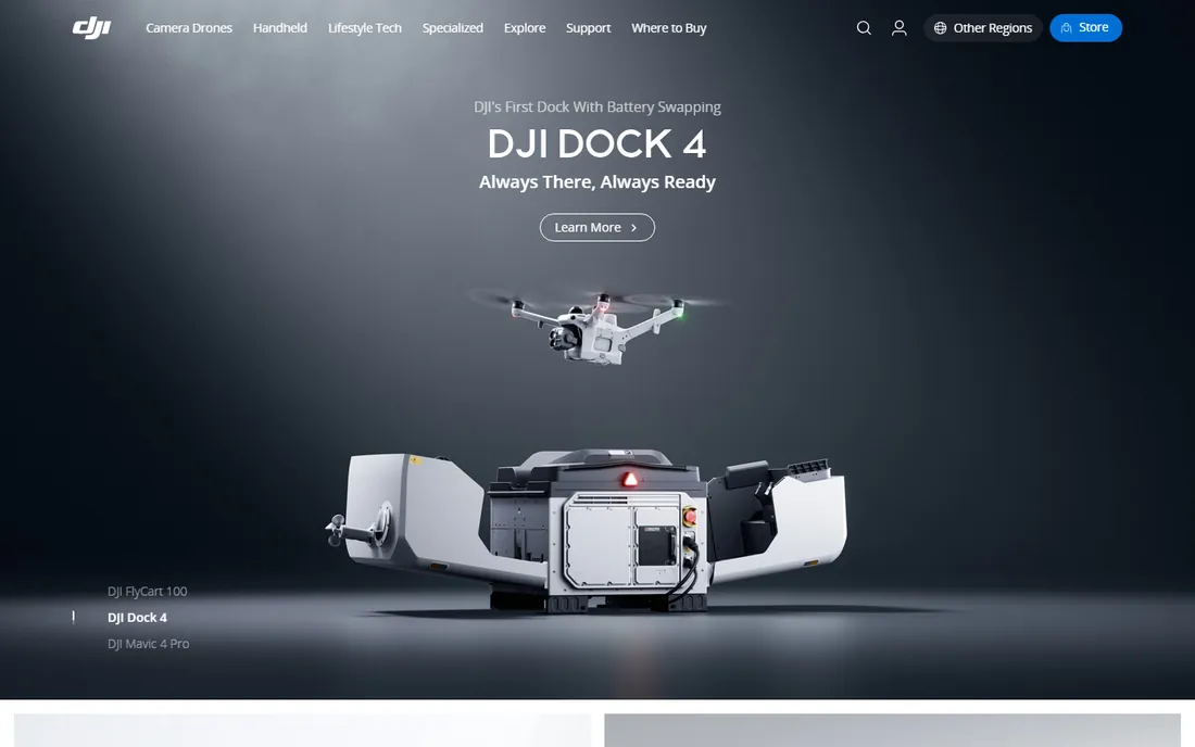 DJI Terra homepage