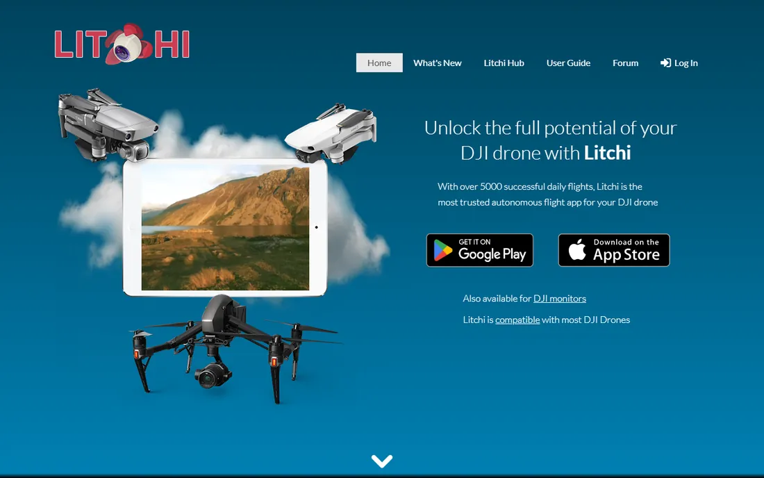 Litchi homepage