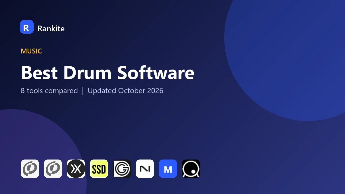 Best Drum Software in 2026: 8 Tools Compared
