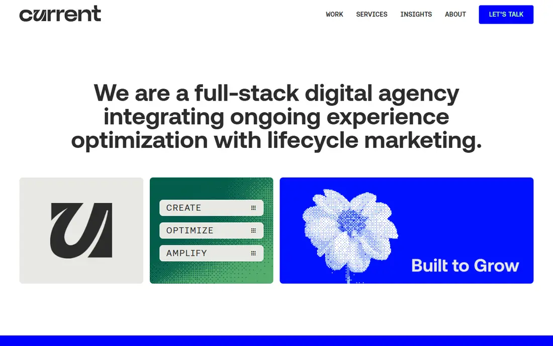 Mediacurrent homepage