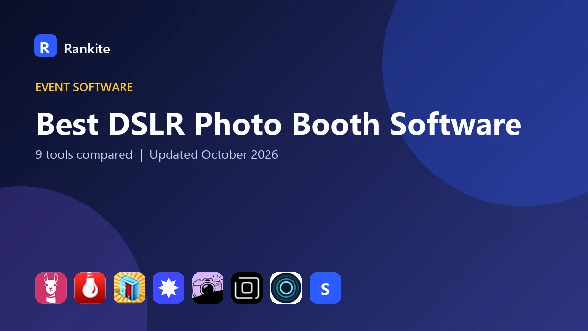 Best DSLR Photo Booth Software in 2026: 9 Tools Compared