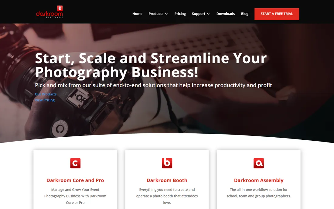 Darkroom Booth homepage