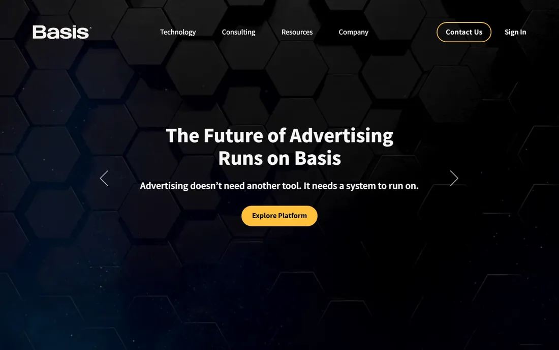 Basis homepage
