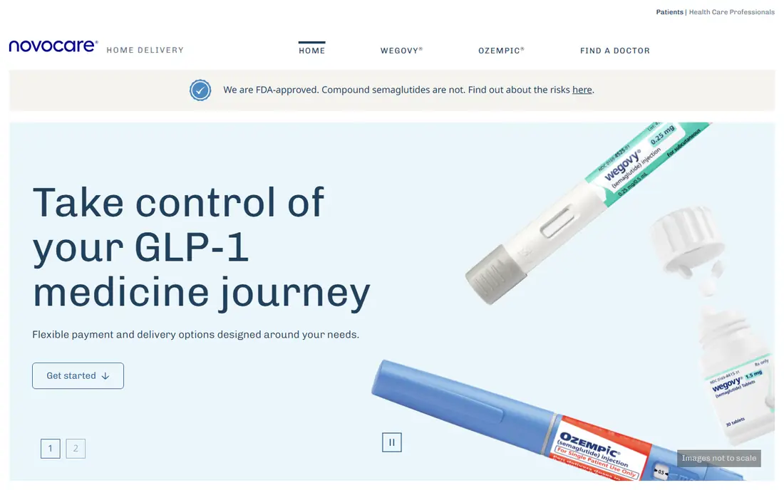 NovoCare Pharmacy homepage
