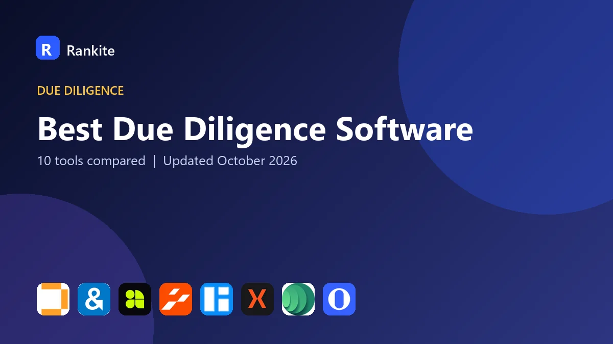 Best Due Diligence Software in 2026: 10 Tools Compared