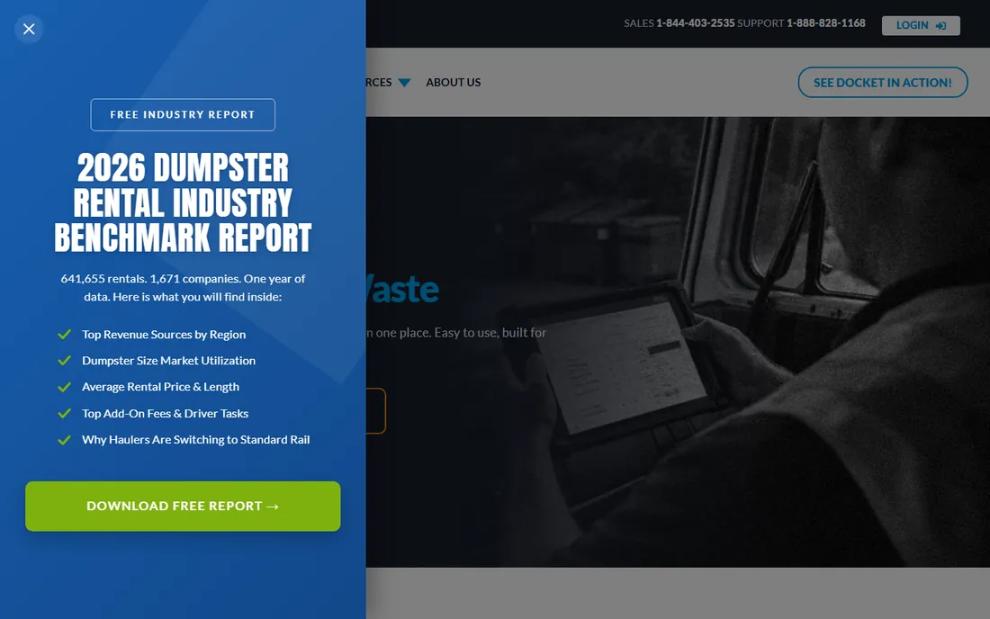 Docket homepage