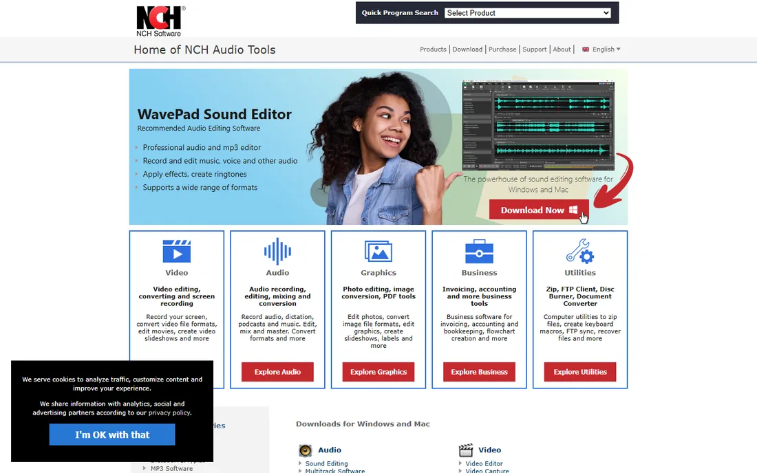 Express Burn homepage