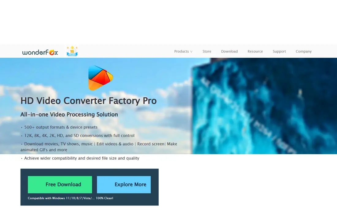 WonderFox DVD Ripper Pro homepage