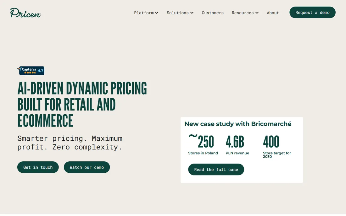 Pricen (formerly Sniffie) homepage