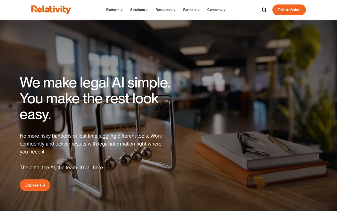 Relativity homepage