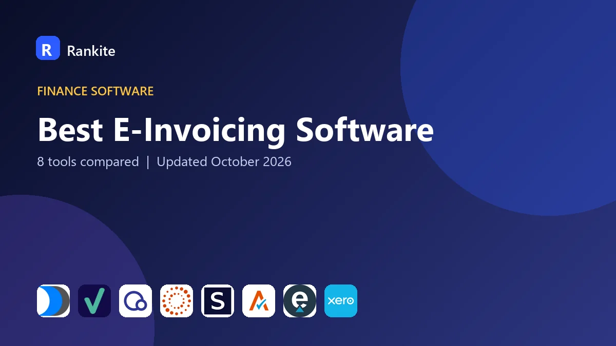 Best E-Invoicing Software: 8 Tools Compared