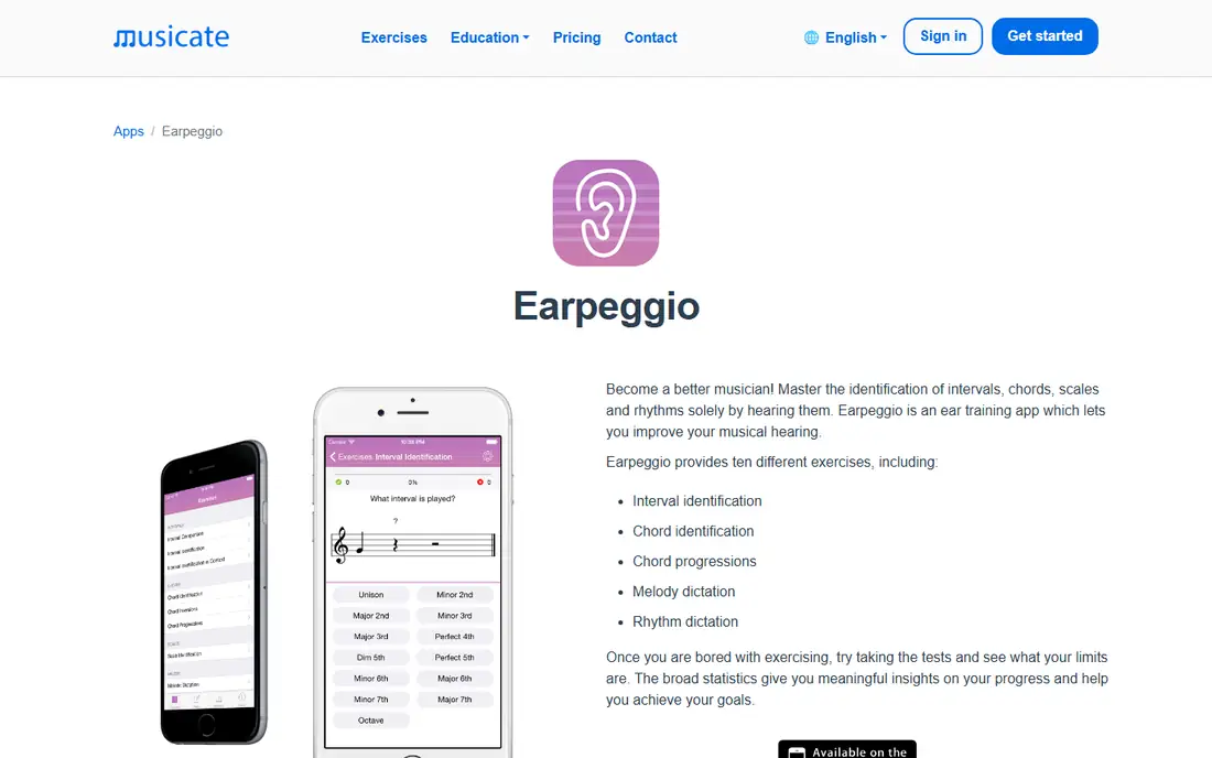 Earpeggio homepage