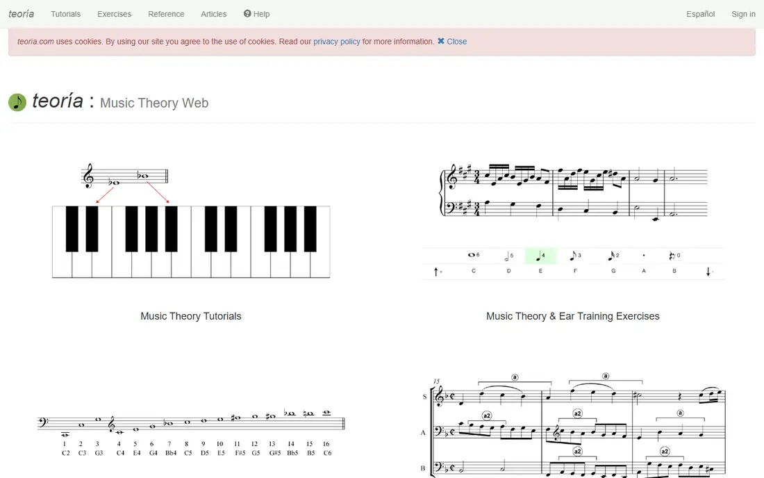 Teoria homepage