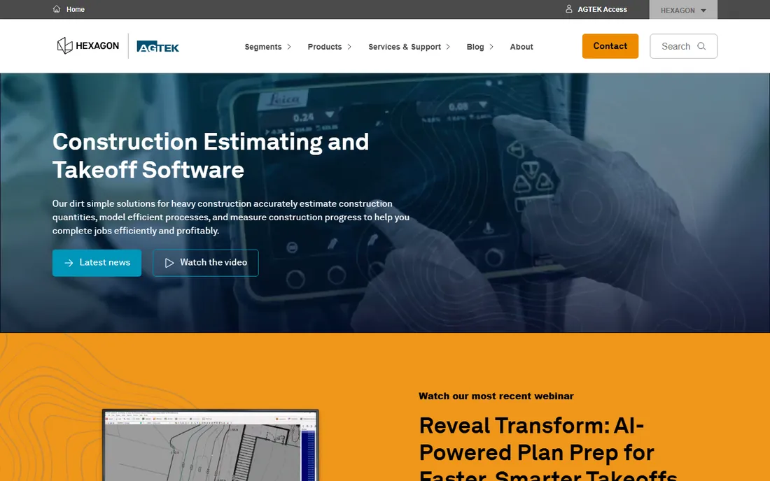 AGTEK homepage