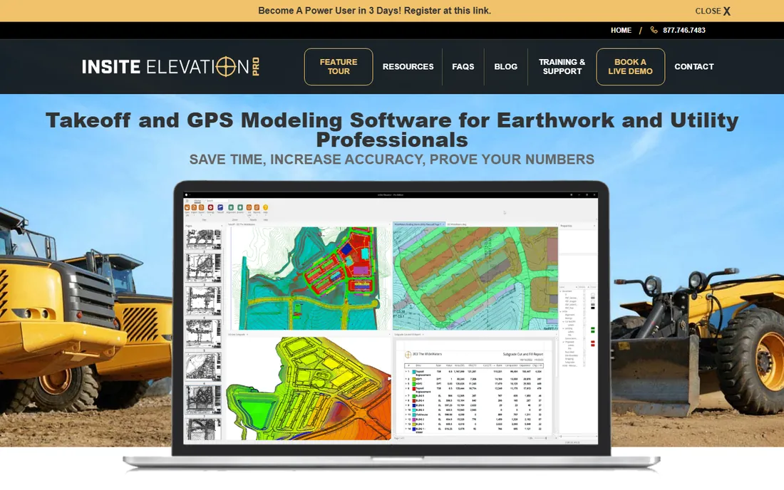 InSite Elevation Pro homepage