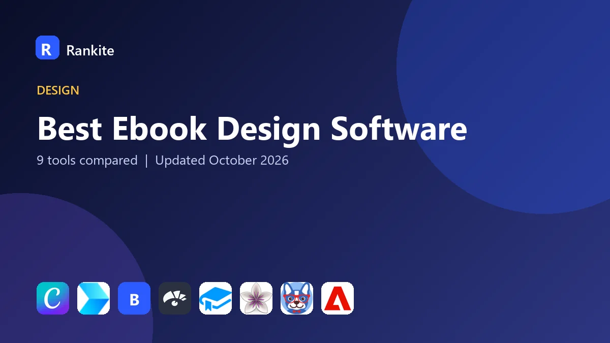 Best Ebook Design Software in 2026: 9 Tools Compared