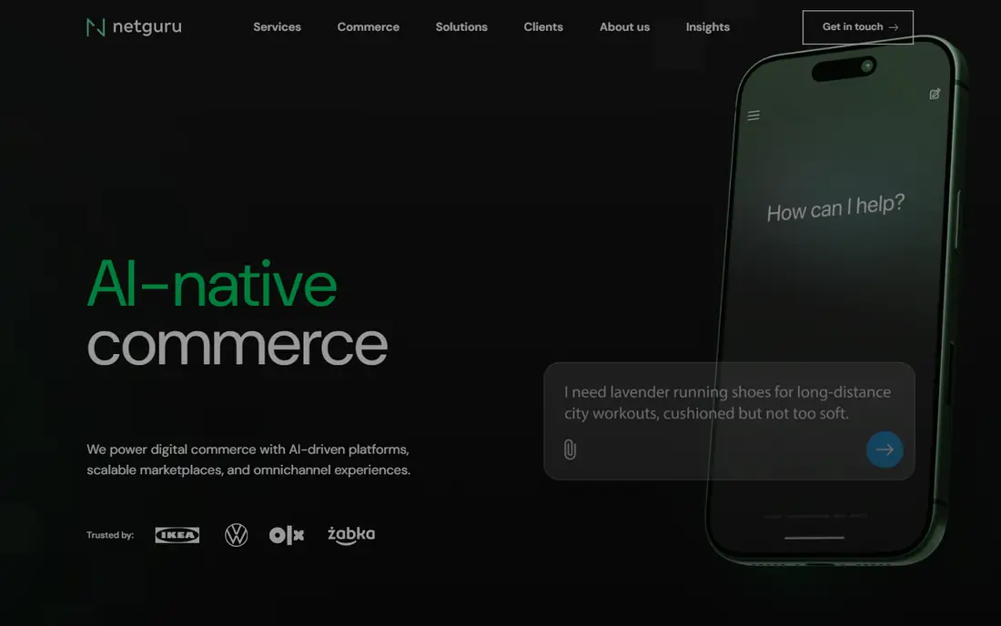 Netguru homepage