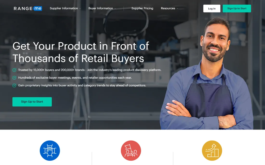 RangeMe homepage