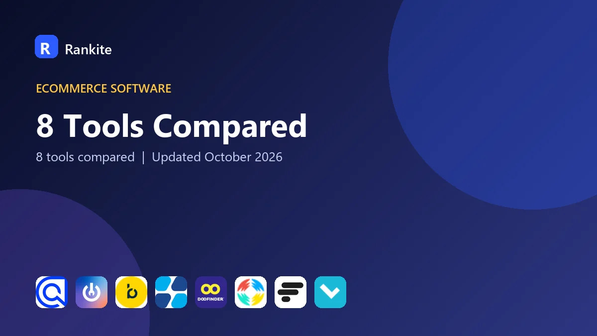 8 Tools Compared: Best Ecommerce Search Platform for Product Discovery