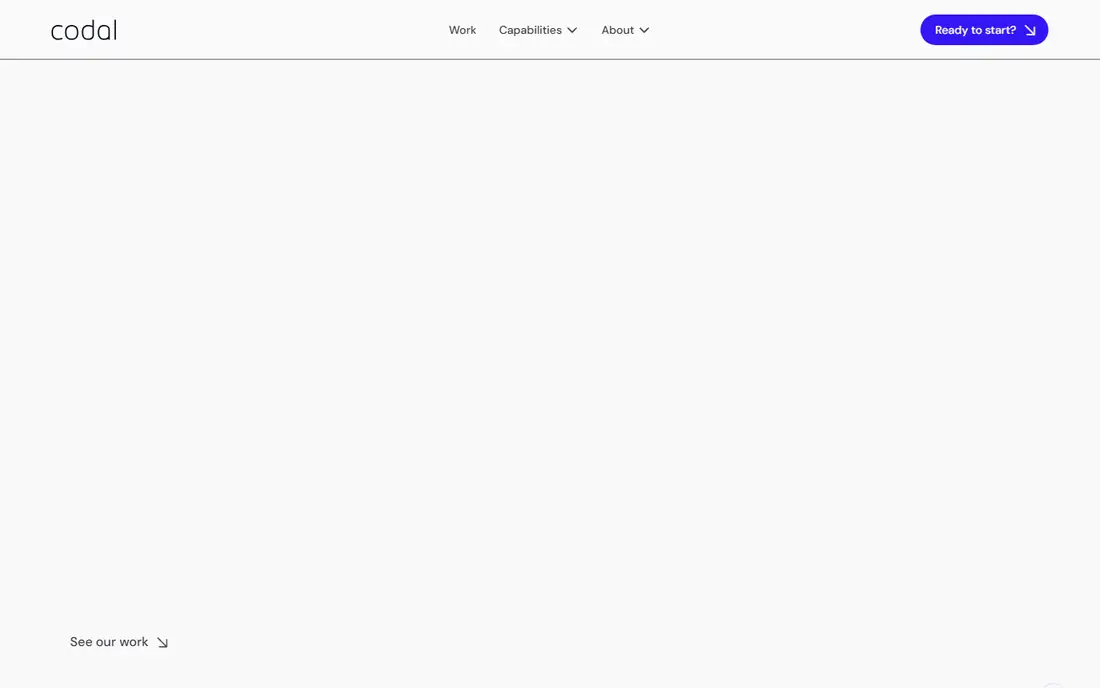 Codal homepage