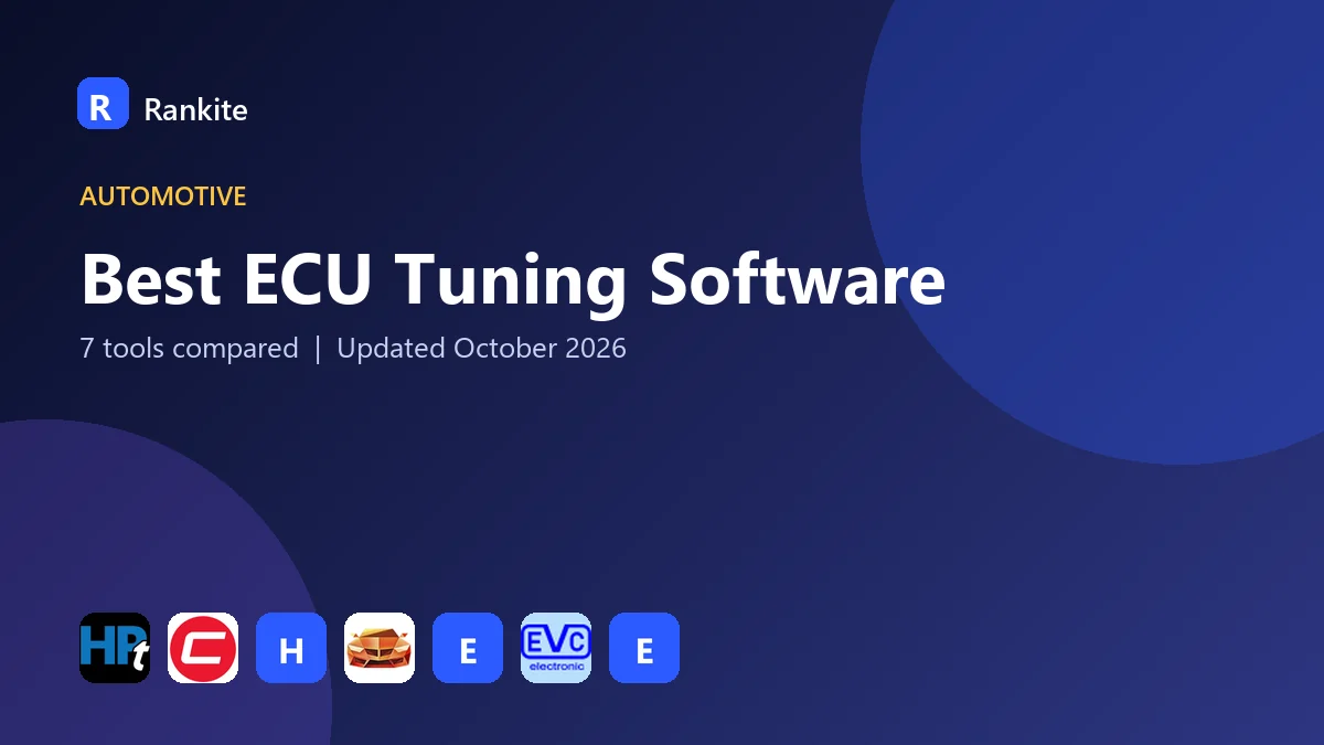 Best ECU Tuning Software in 2026: 7 Tools Compared