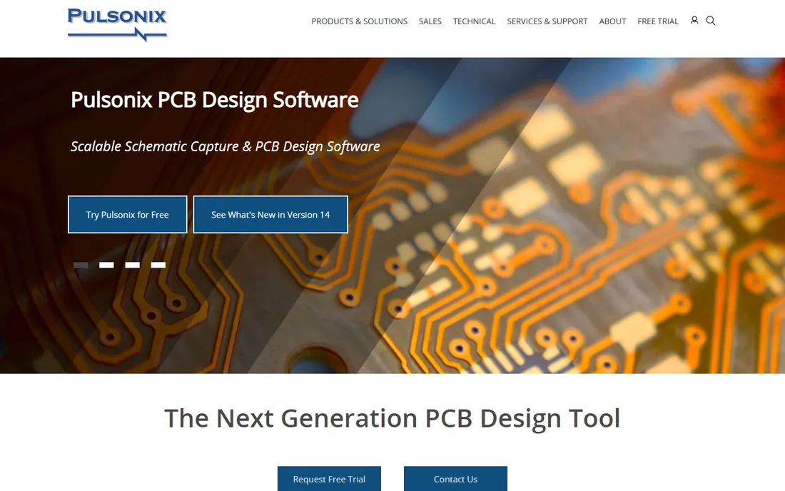 Pulsonix homepage