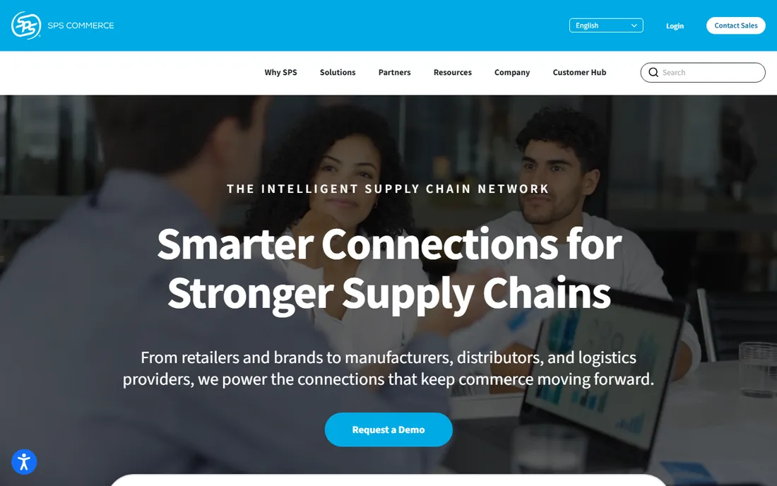 SPS Commerce homepage