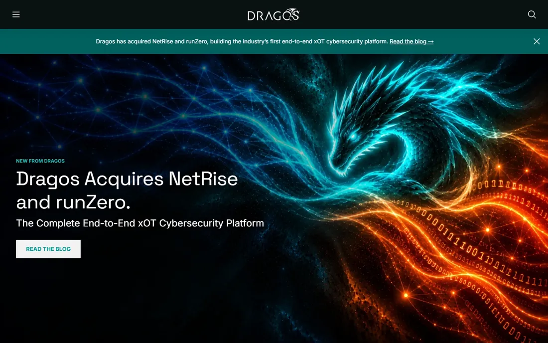 Dragos homepage