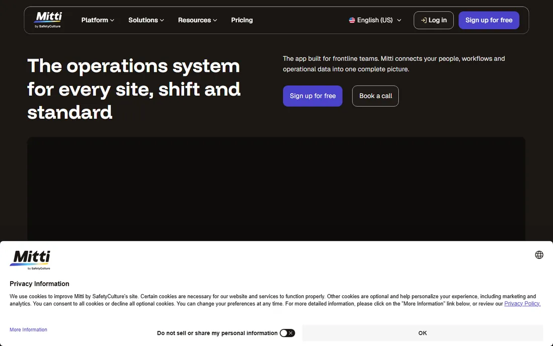 Mitti homepage