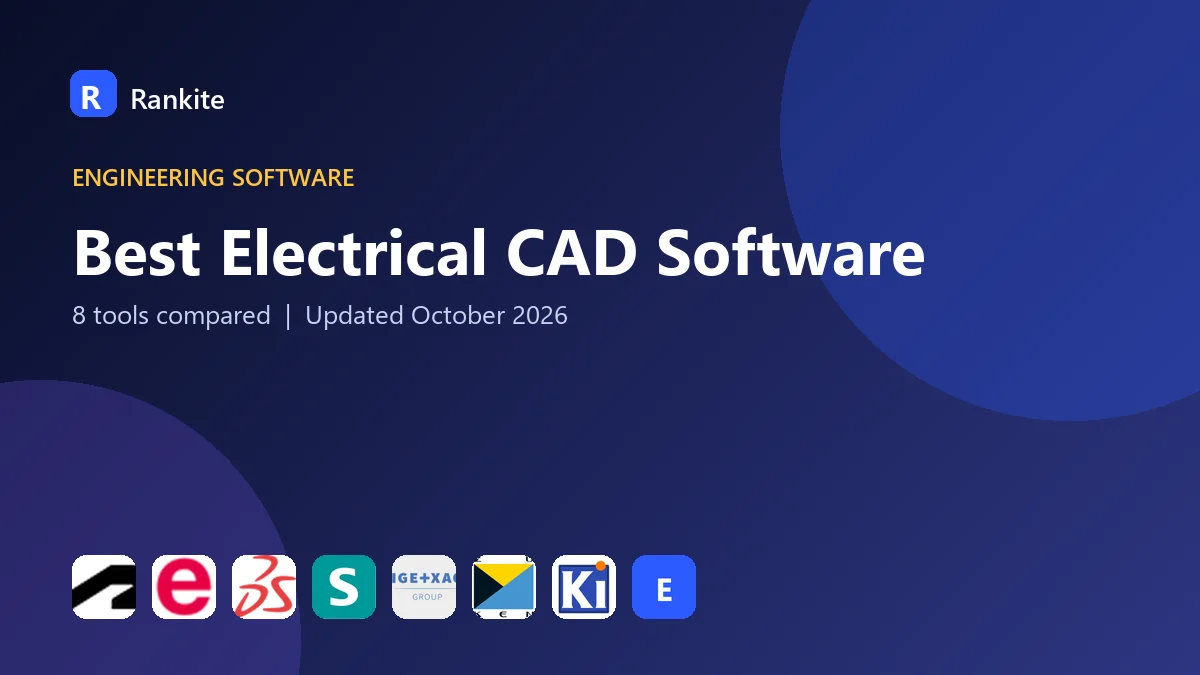 Best Electrical CAD Software: 8 Tools Compared