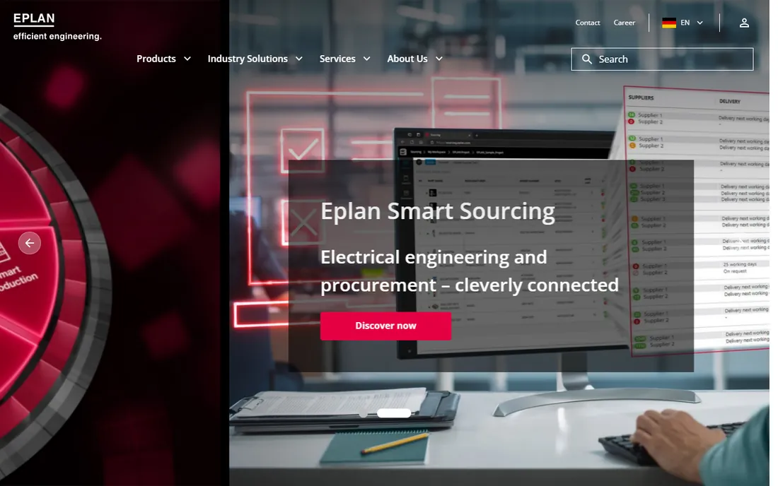 EPLAN Electric P8 homepage