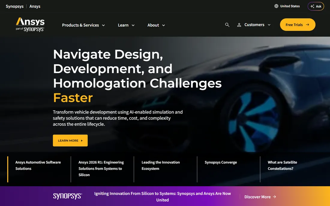 Ansys HFSS homepage