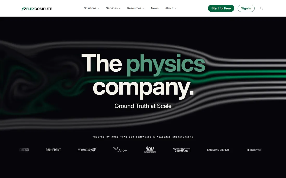 Tidy3D homepage