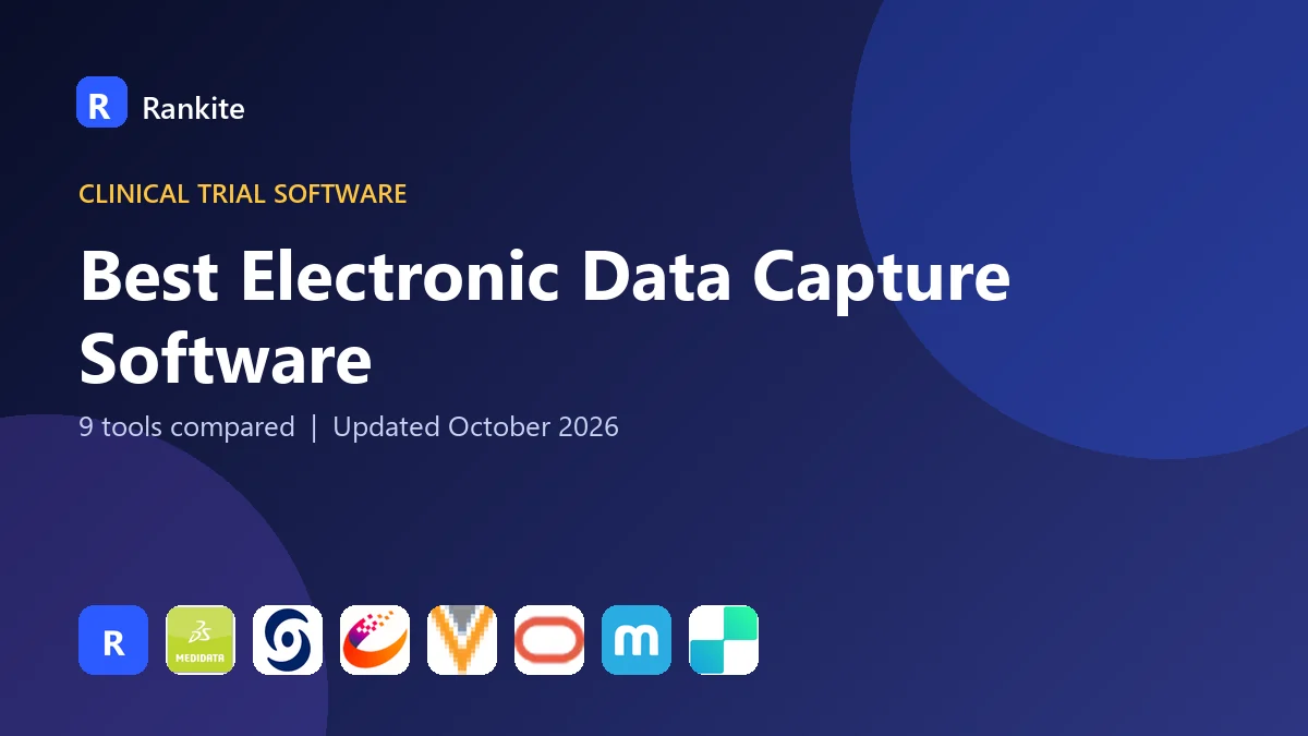Best Electronic Data Capture Software: 9 Tools Compared