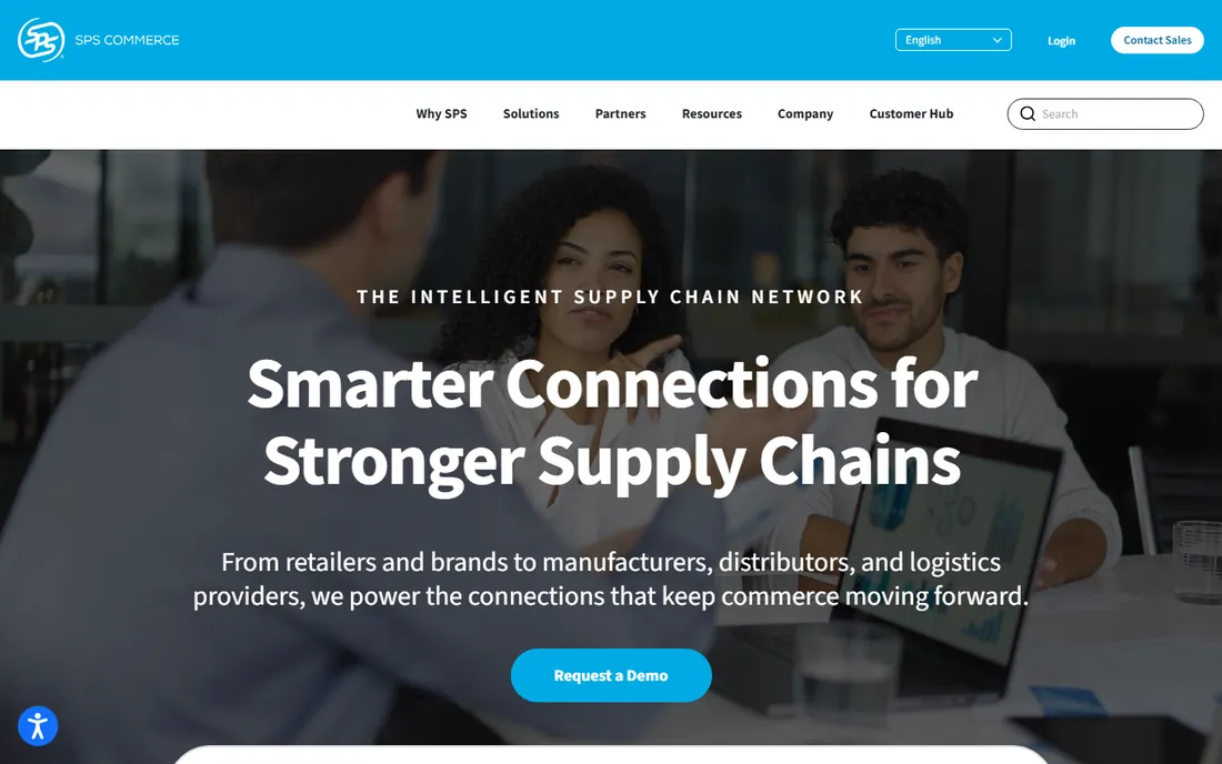 SPS Commerce homepage