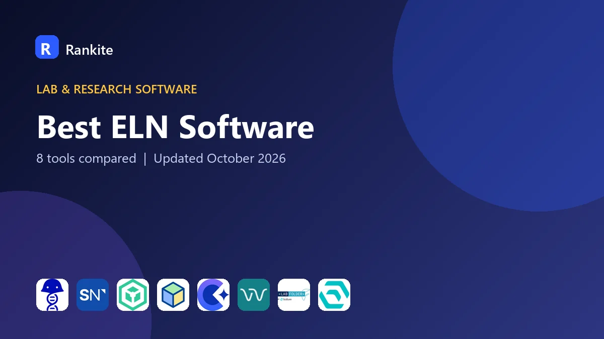 Best ELN Software: 8 Tools Compared
