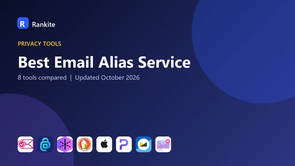 Best Email Alias Service in 2026: 8 Tools Compared
