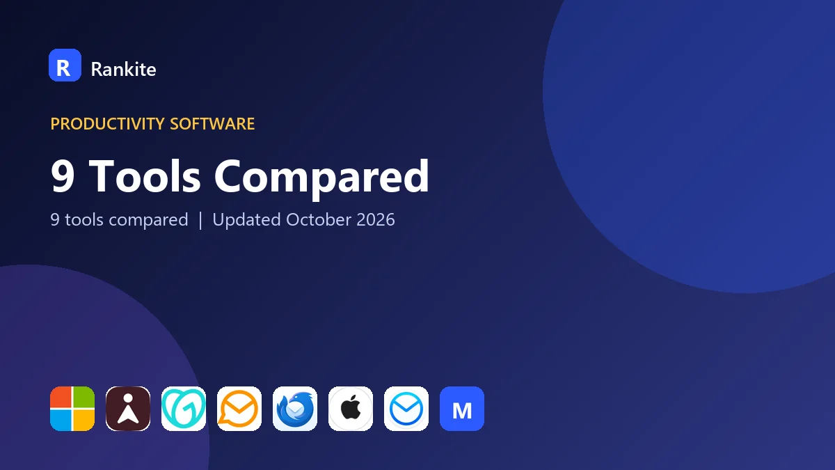 9 Tools Compared: Best Email Client Software for 2026