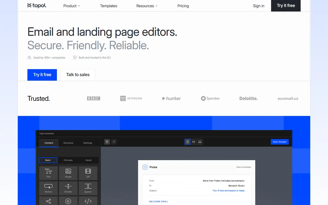 Topol homepage