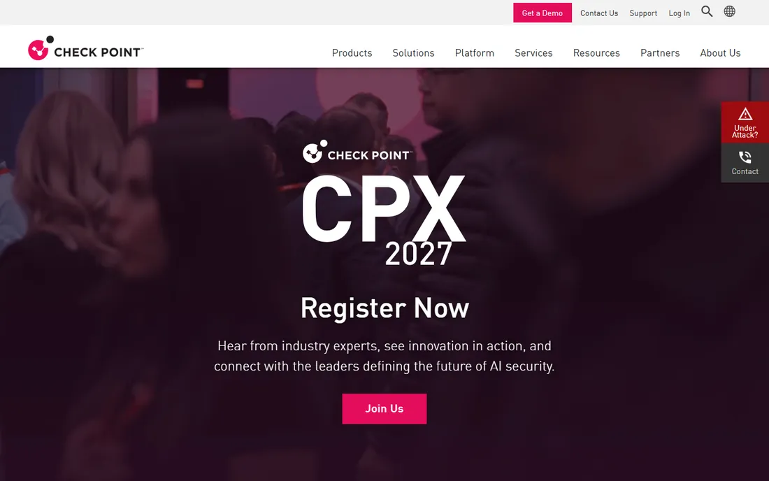 Check Point Harmony Email & Collaboration homepage
