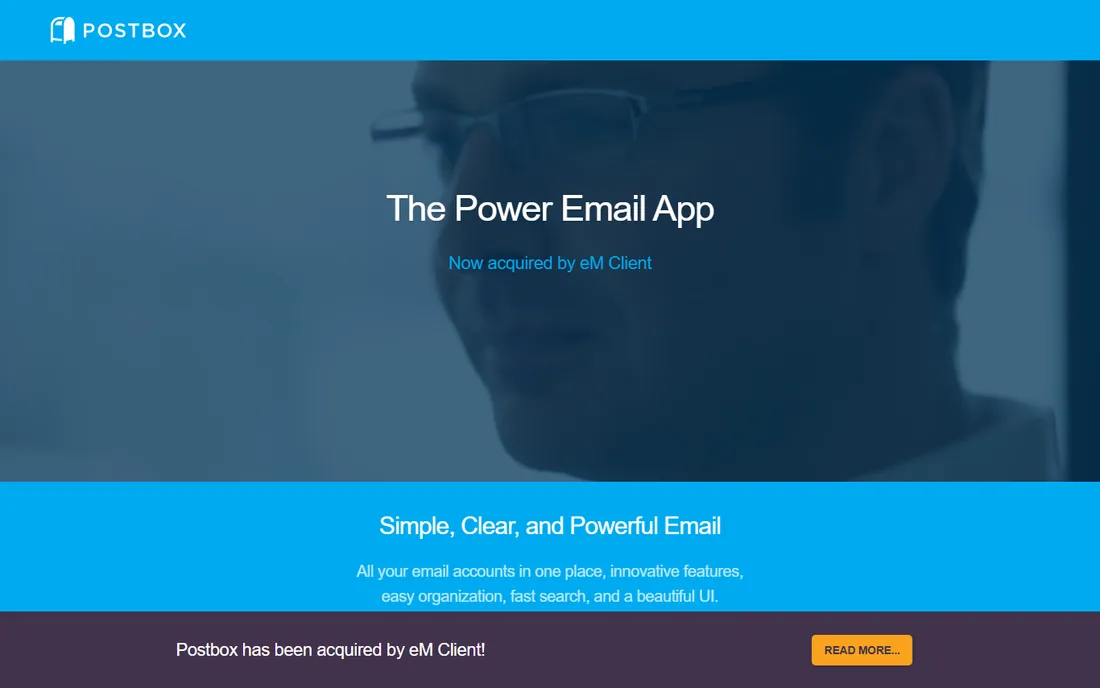 Postbox homepage