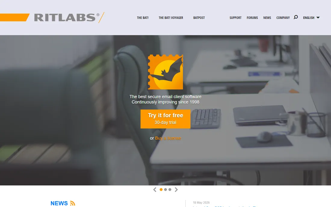The Bat! homepage