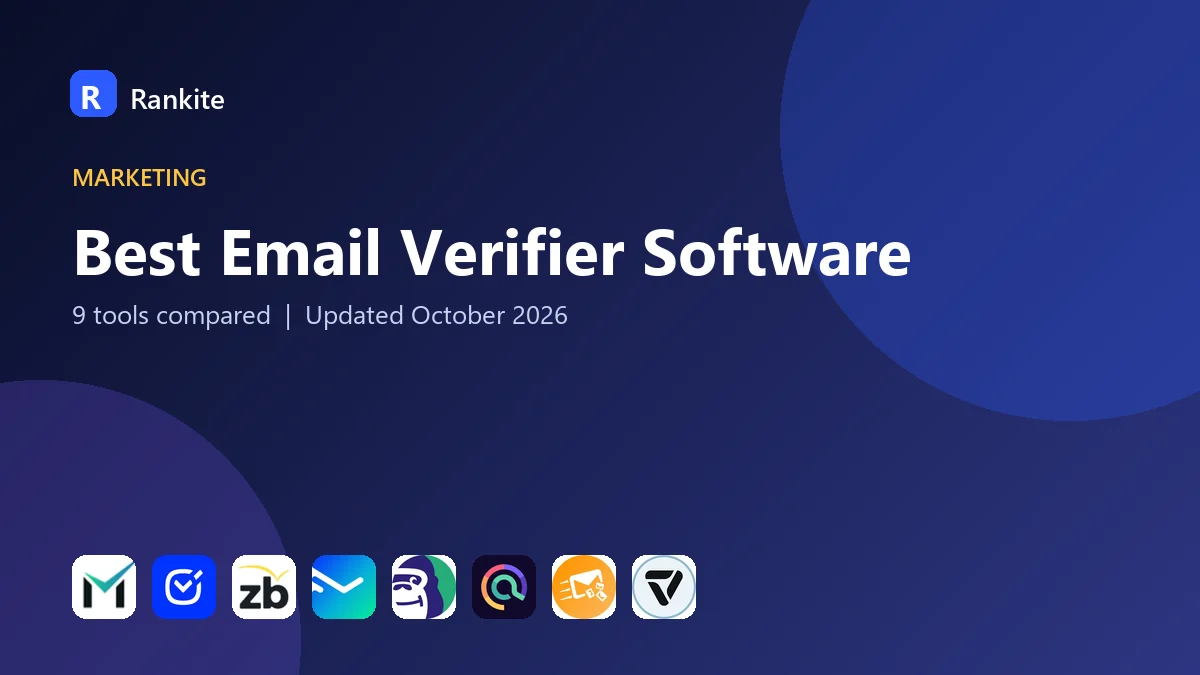 Best Email Verifier Software in 2026: 9 Tools Compared