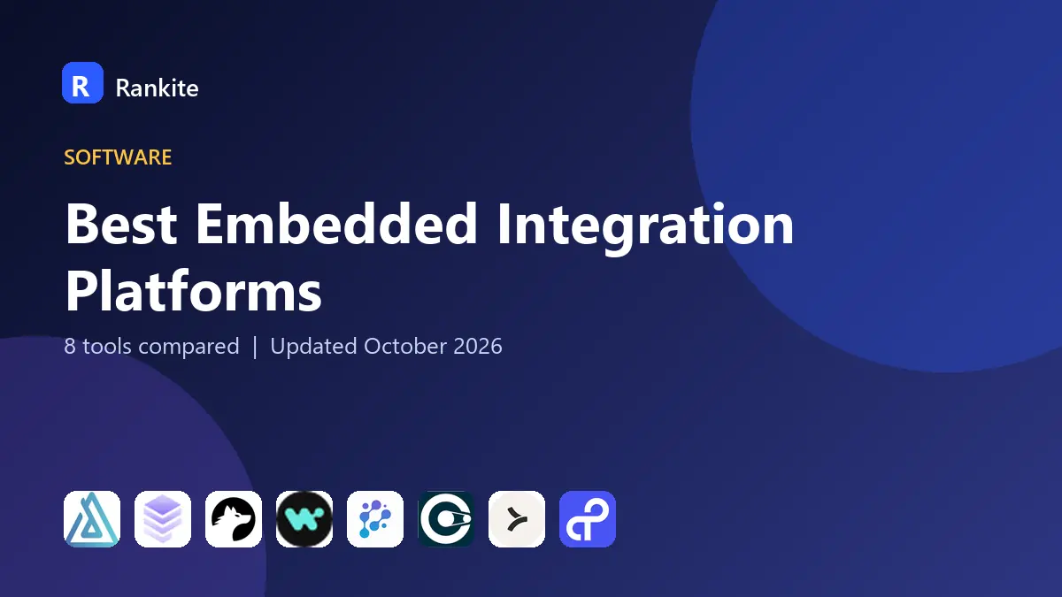 Best Embedded Integration Platforms in 2026: 8 Platforms Compared