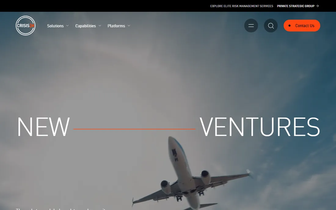 Crisis24 homepage