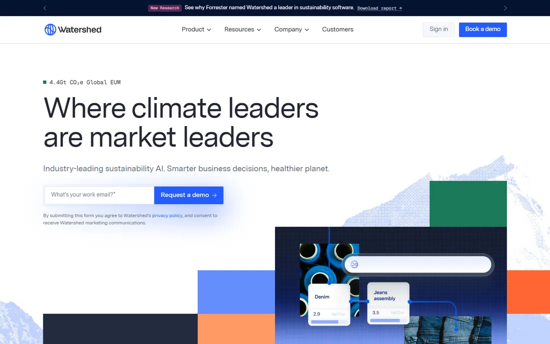 Watershed homepage