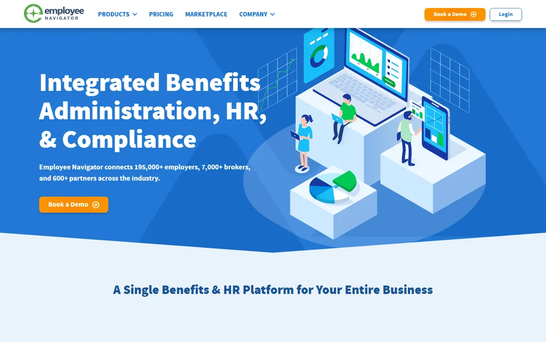 Employee Navigator homepage