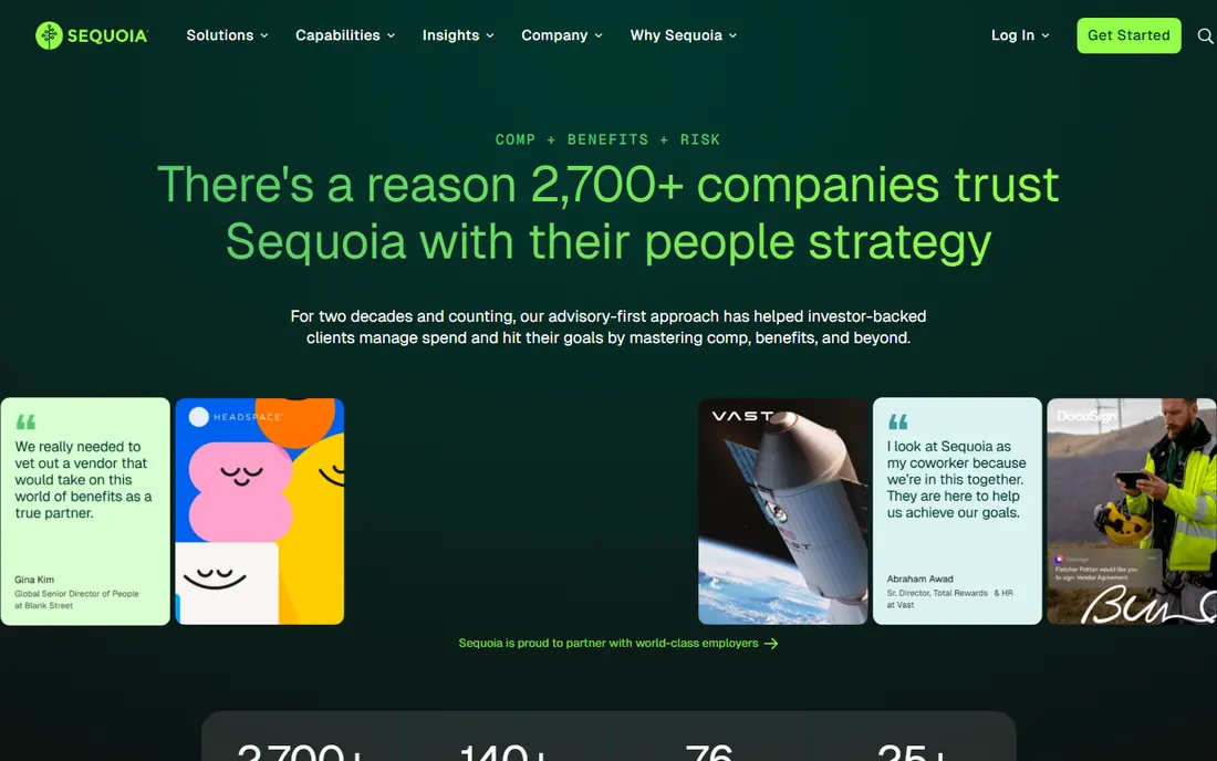 Sequoia homepage