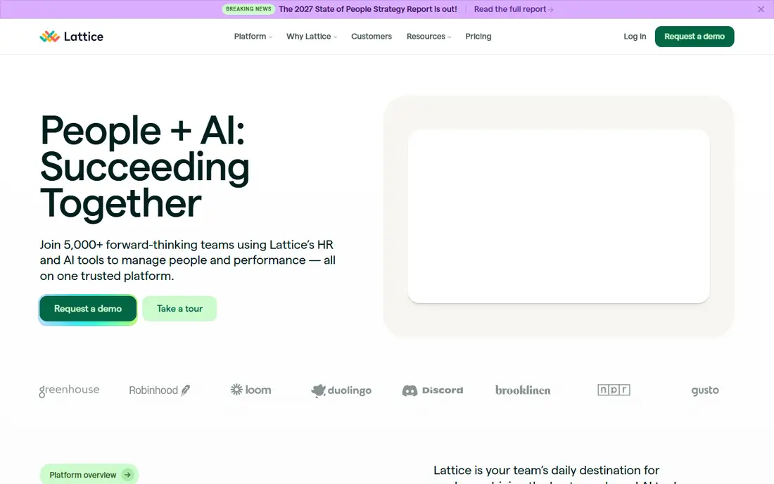 Lattice homepage