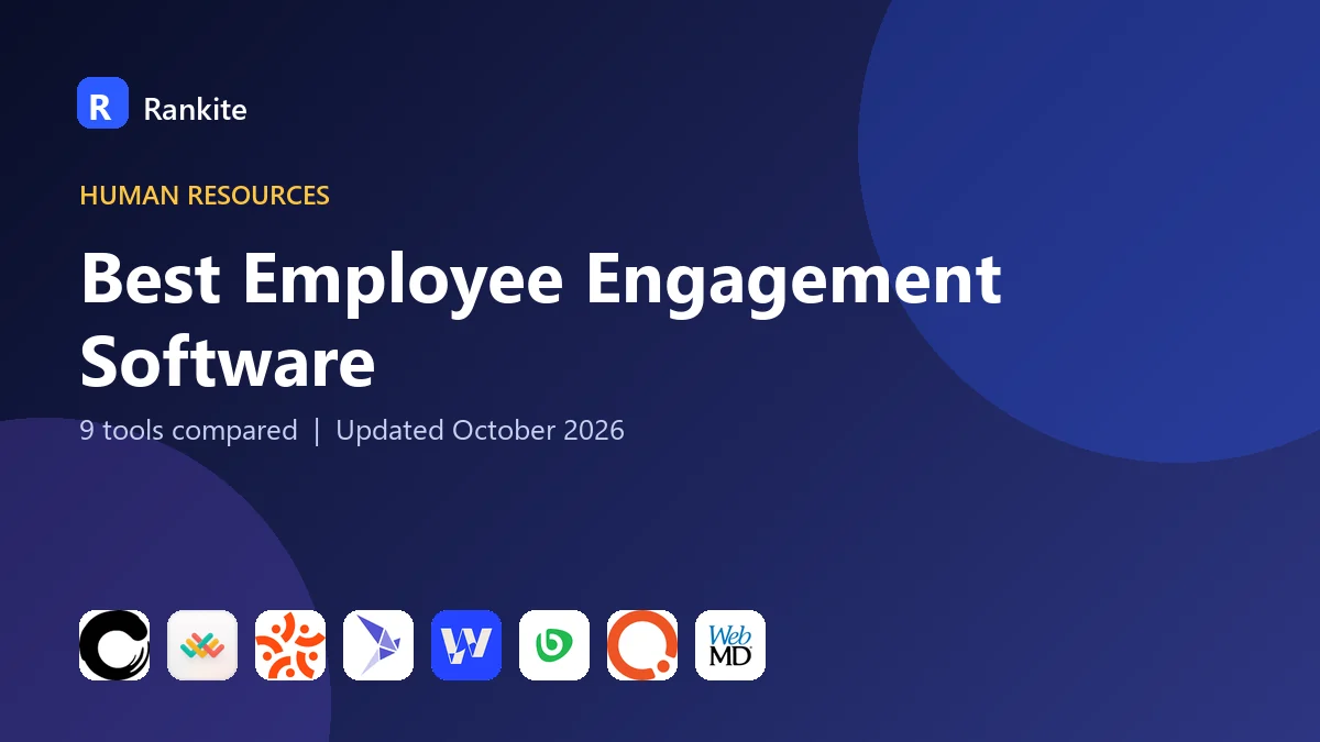 Best Employee Engagement Software in 2026: 9 Tools Compared